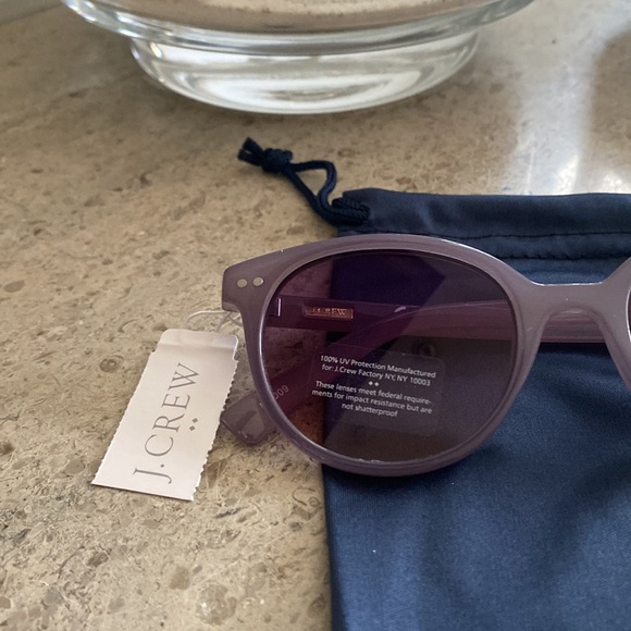 LAST PAIR:  J. Crew Round Frame Sunglasses - Picture 6 of 12